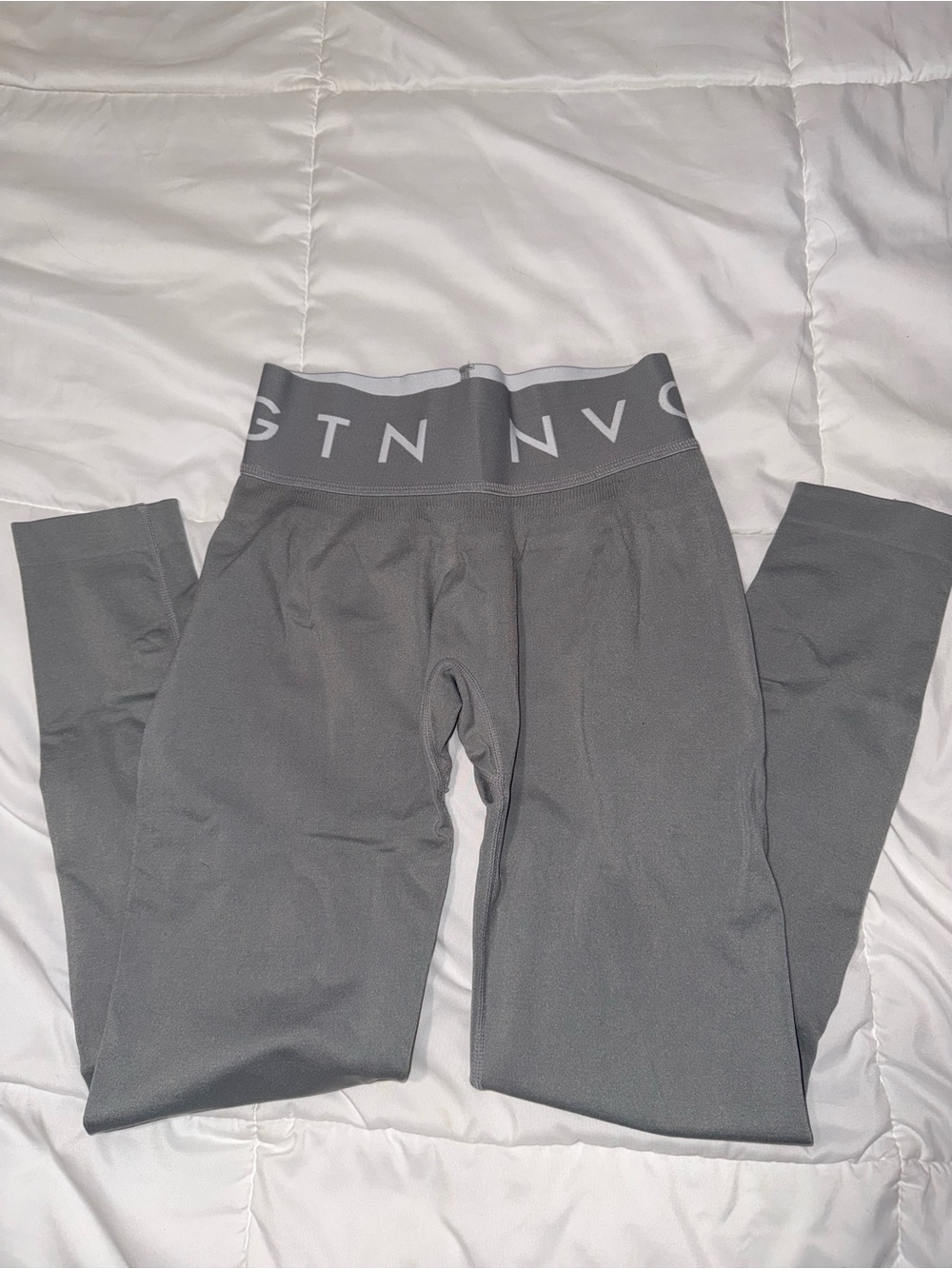 NVGTN light grey seamless leggings